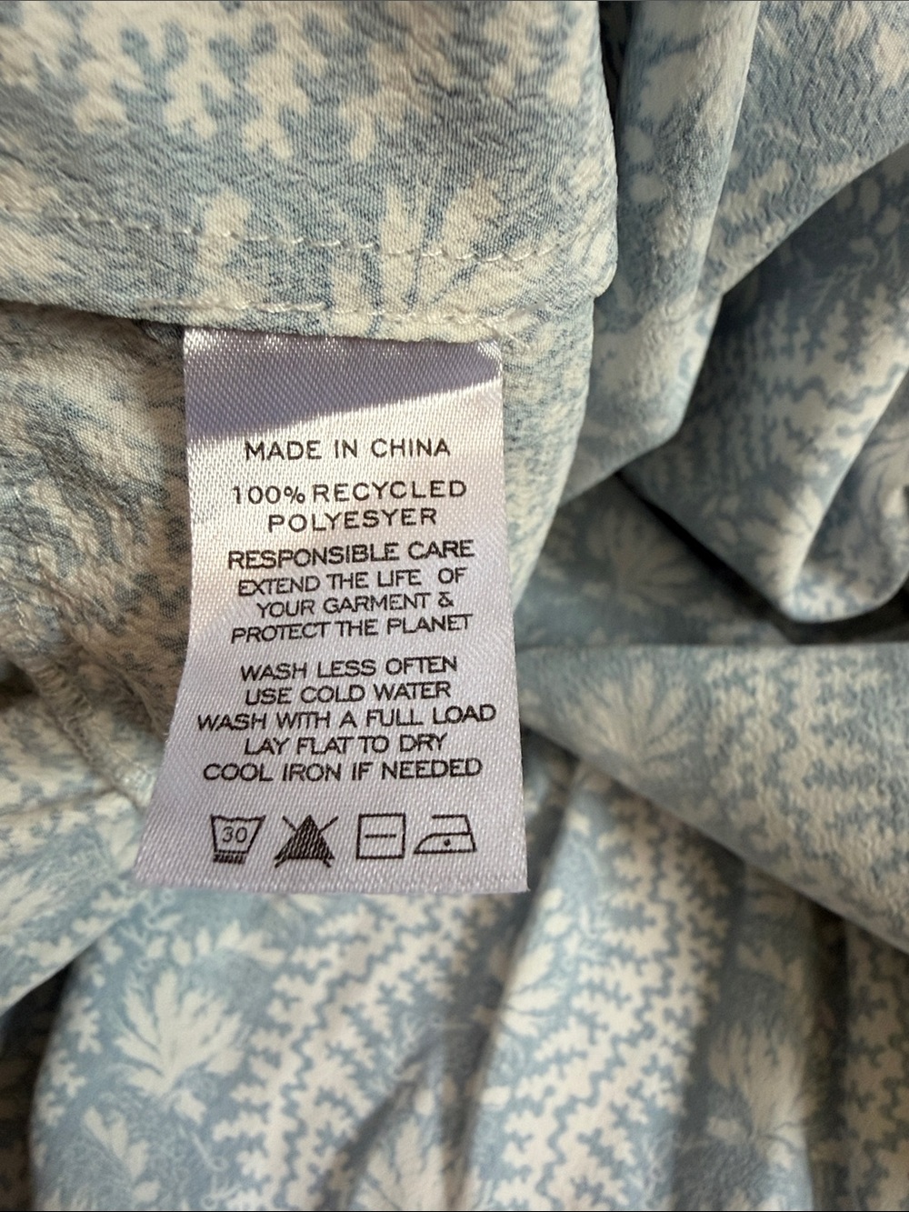 Hill House Nap Dress Blue Floral Smocked Maxi Dress - Women's - Picture 7 of 11
